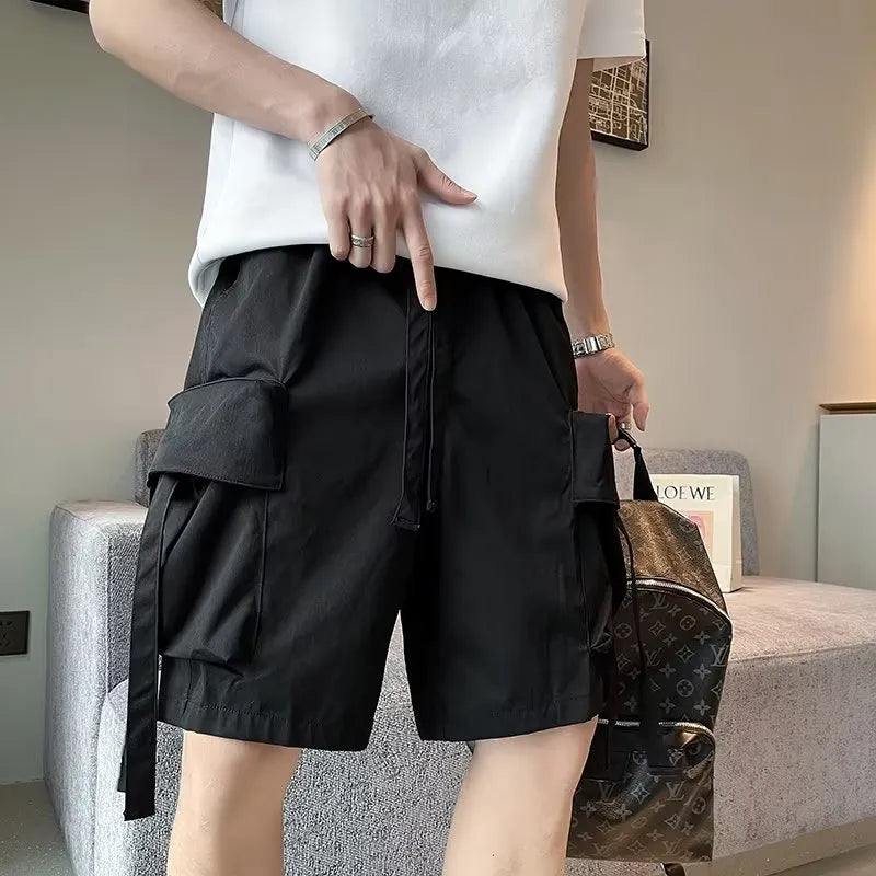 Mike Cactus Shorts Gestreepte Losse – Stijlvol en Comfortabel