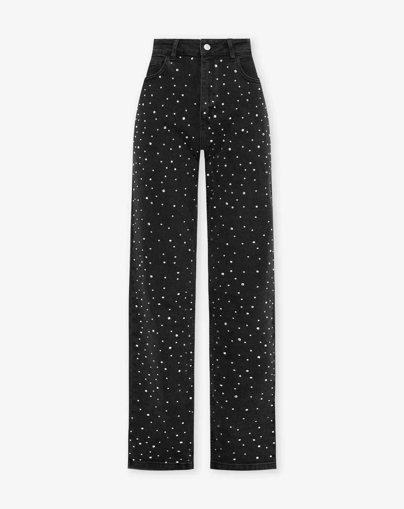 Mubilux GlamLux | Denim Sprankelbroek met glitter