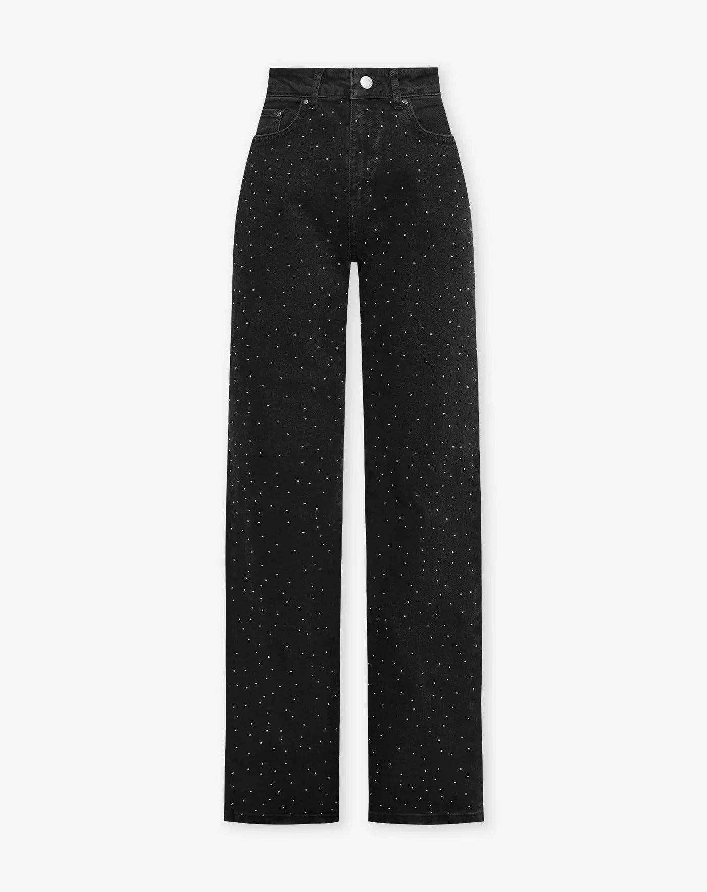 Mubilux GlamLux | Denim Sprankelbroek met glitter