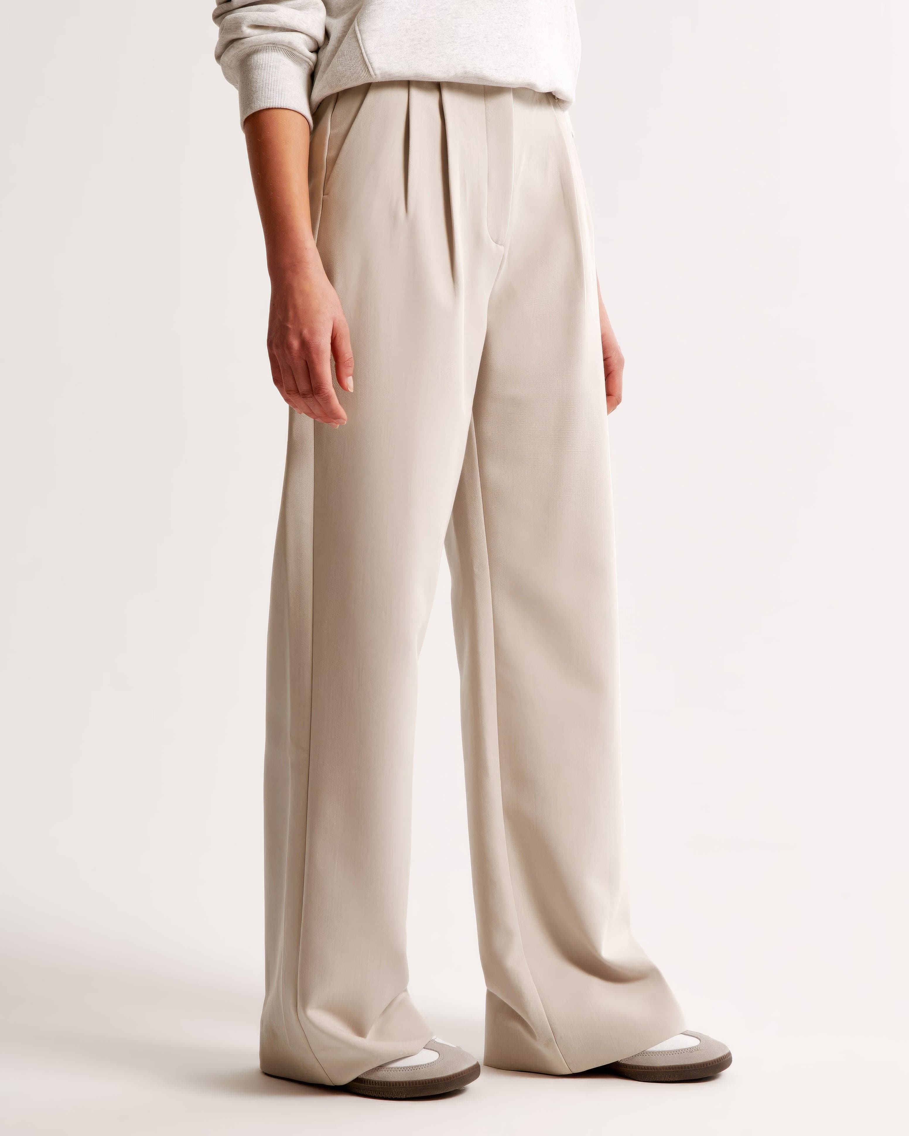 Mubilux Elize - Pantalon détaillé avec jambes larges