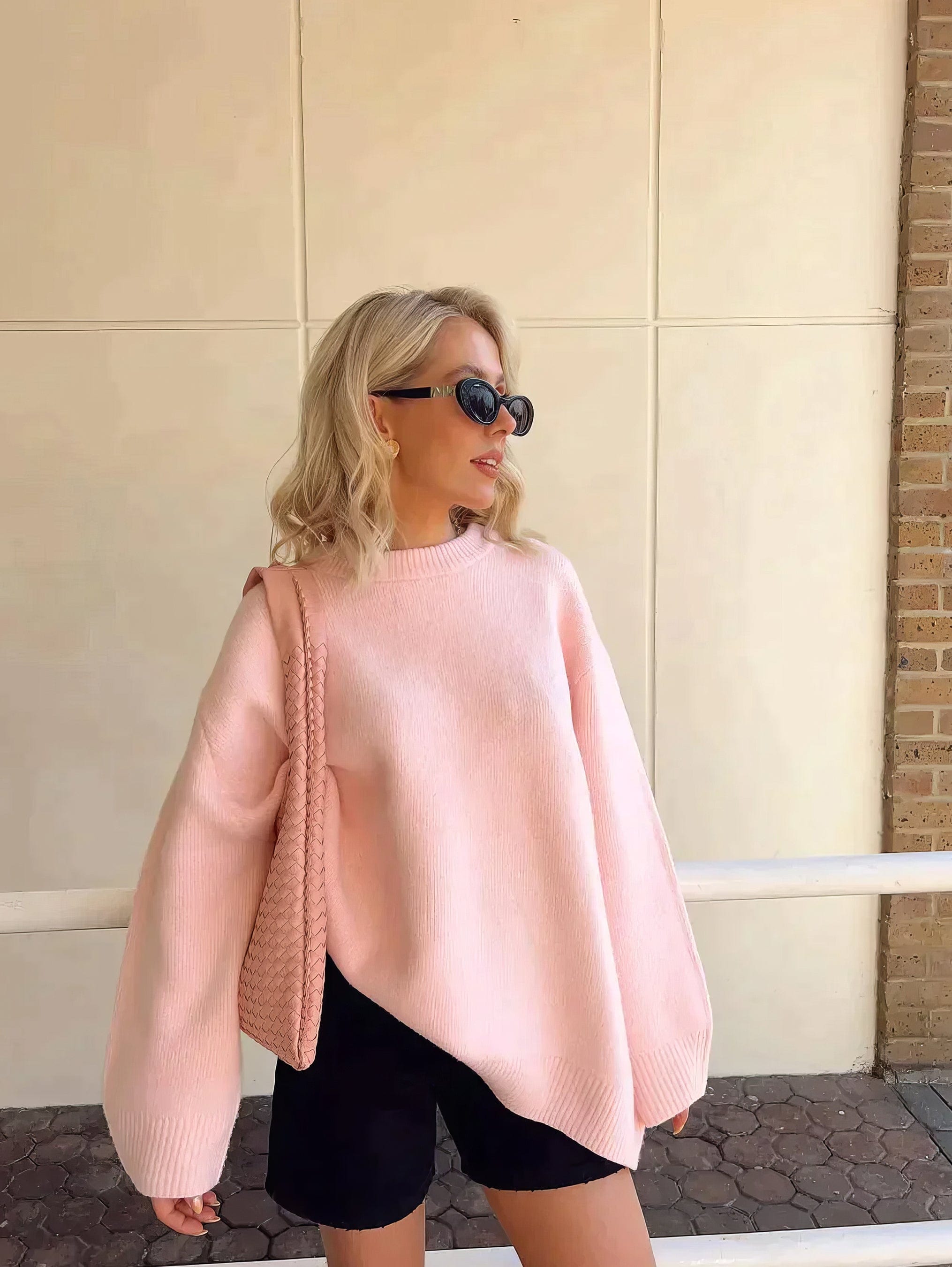 Mubilux VICKY - Roze Sweater