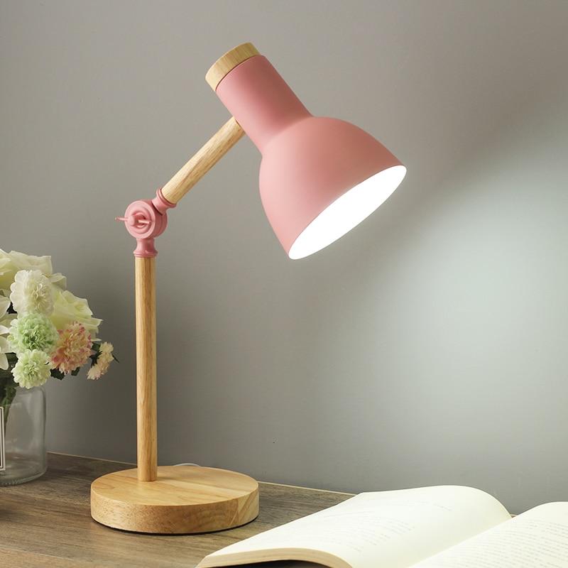 Mubilux NordicGlow | Scandinavische houten bureaulamp