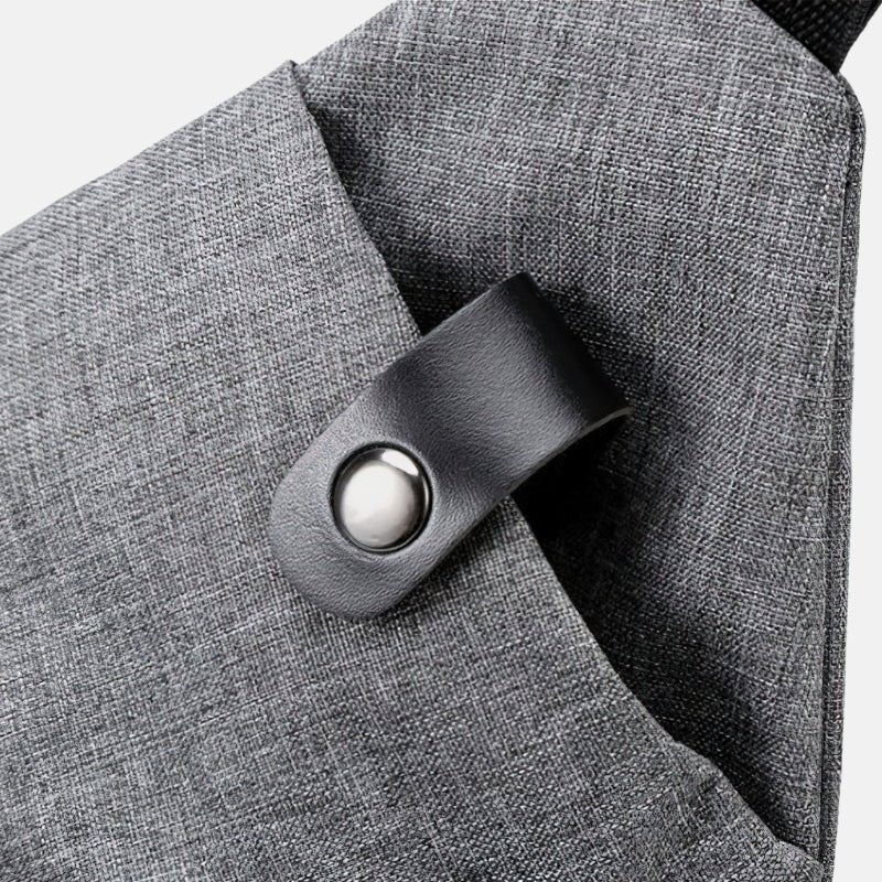 Mubilux SafeCarry Sac bandoulière anti-vol élégant pour hommes