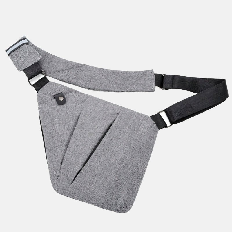 Mubilux SafeCarry Sac bandoulière anti-vol élégant pour hommes