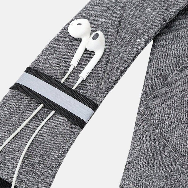 Mubilux SafeCarry Sac bandoulière anti-vol élégant pour hommes