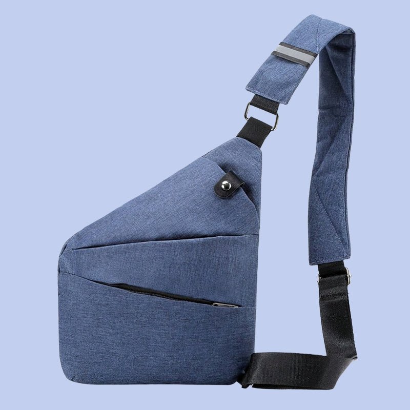 Mubilux SafeCarry Sac bandoulière anti-vol élégant pour hommes