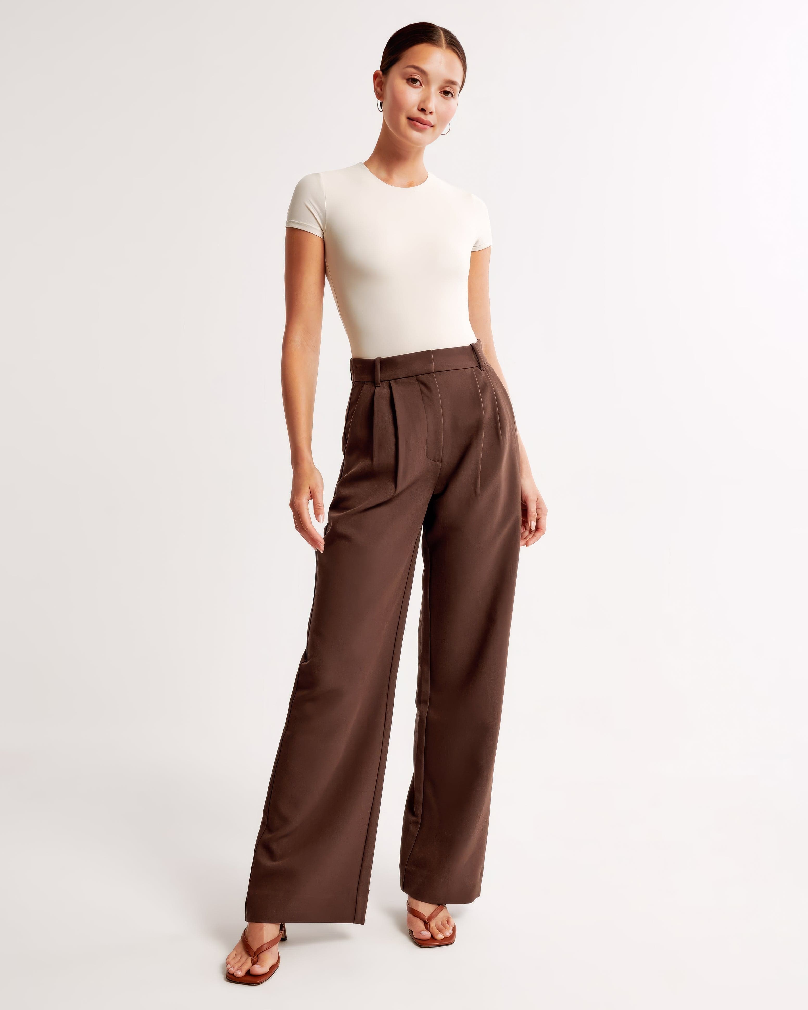 Mubilux Elize - Pantalon détaillé avec jambes larges
