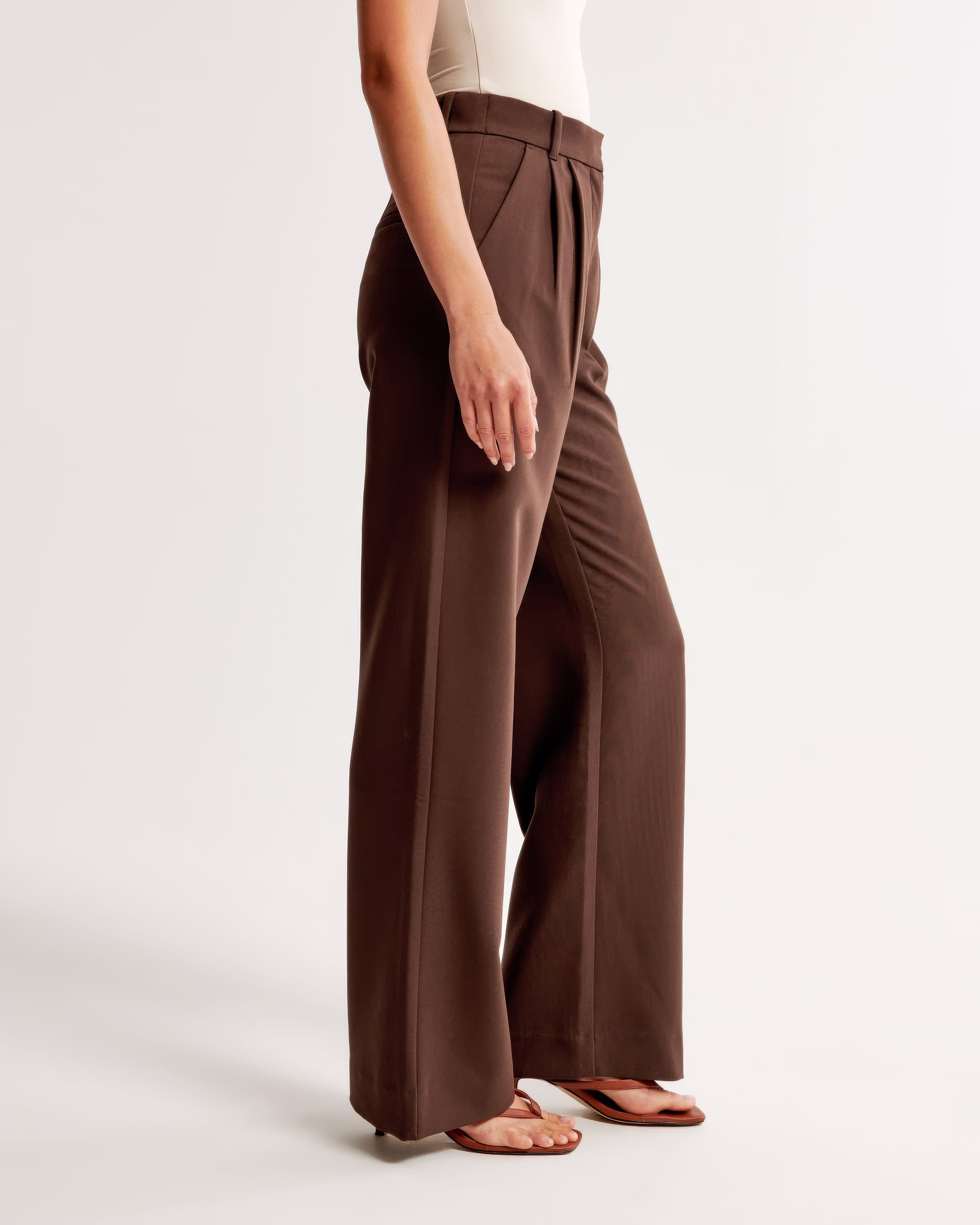 Mubilux Elize - Pantalon détaillé avec jambes larges