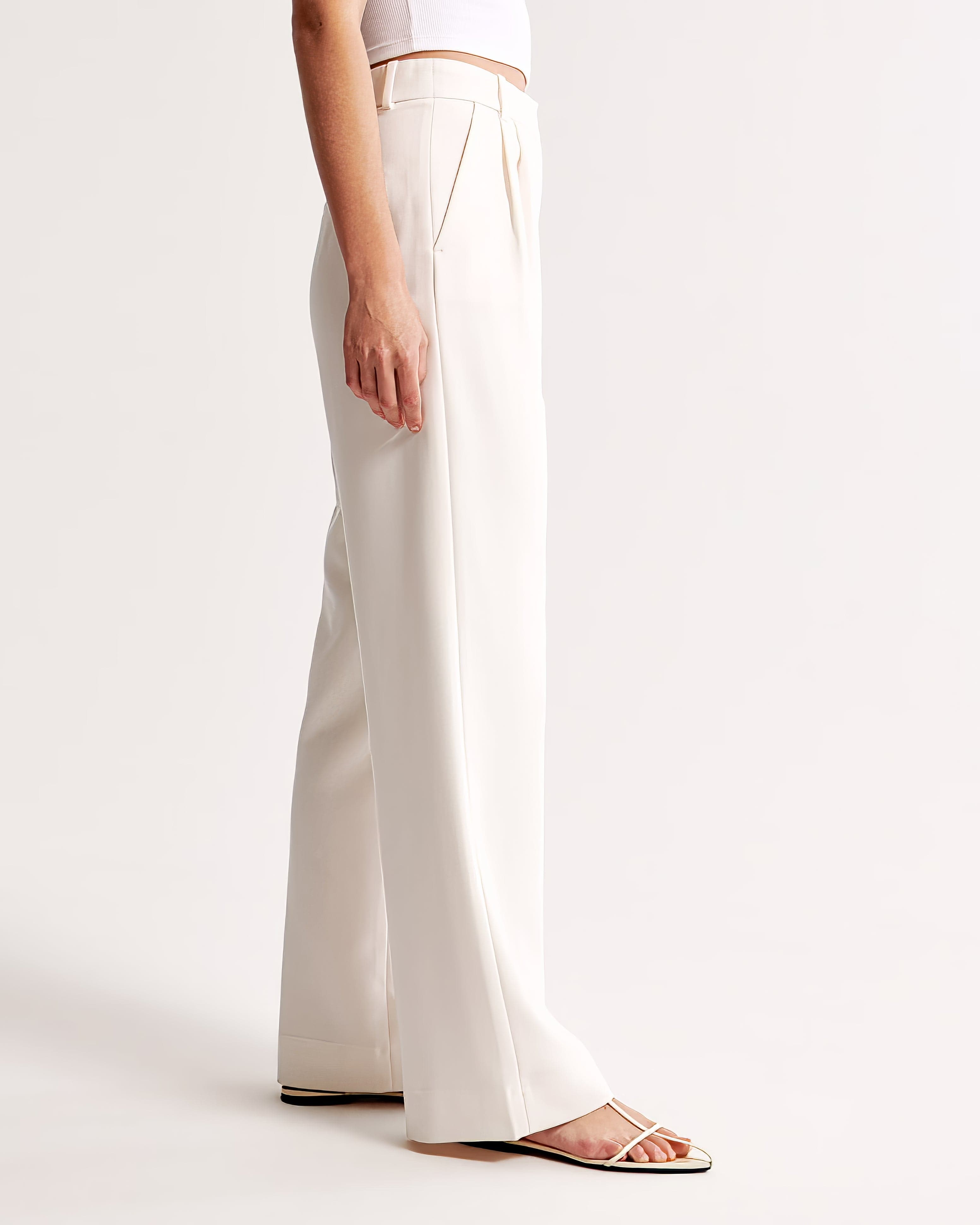 Mubilux Elize - Pantalon détaillé avec jambes larges