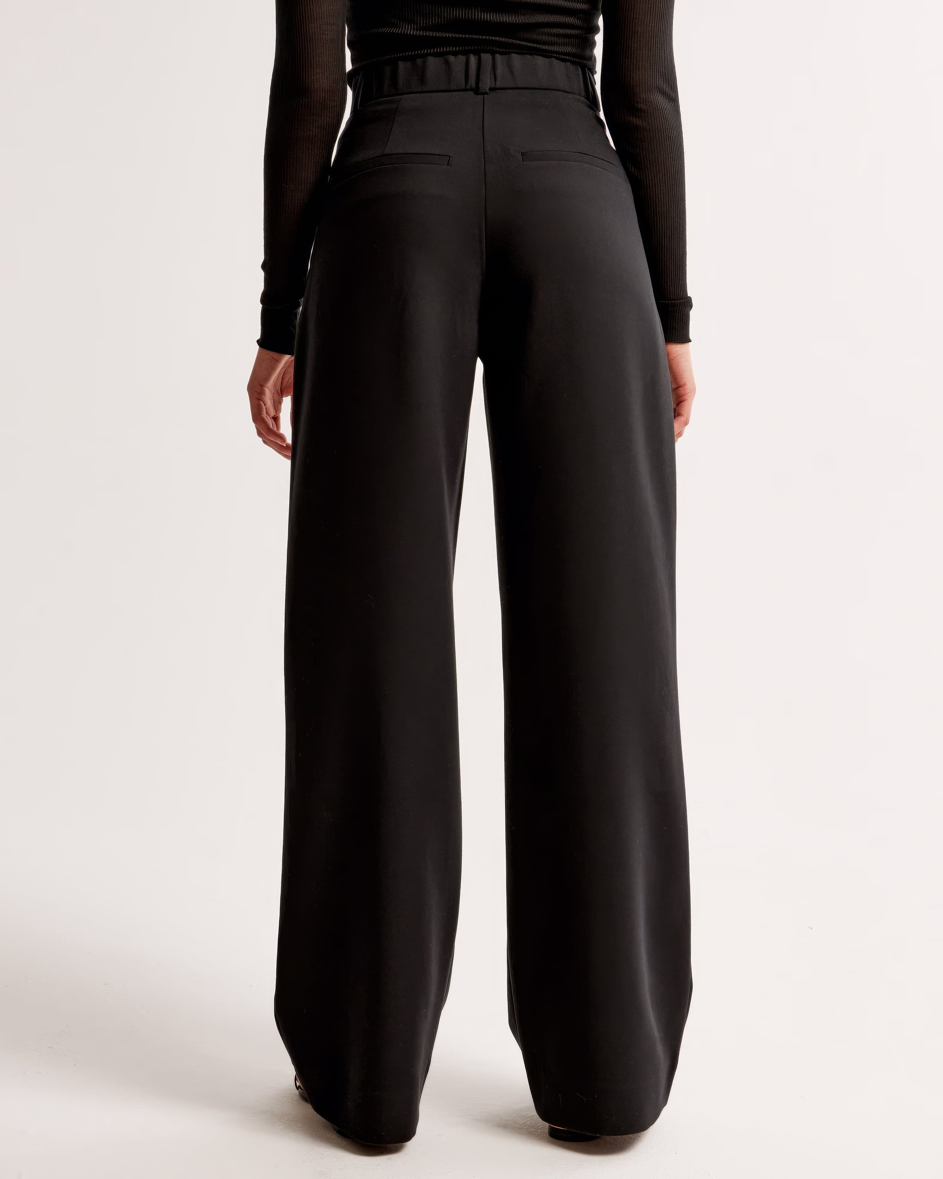 Mubilux Elize - Pantalon détaillé avec jambes larges