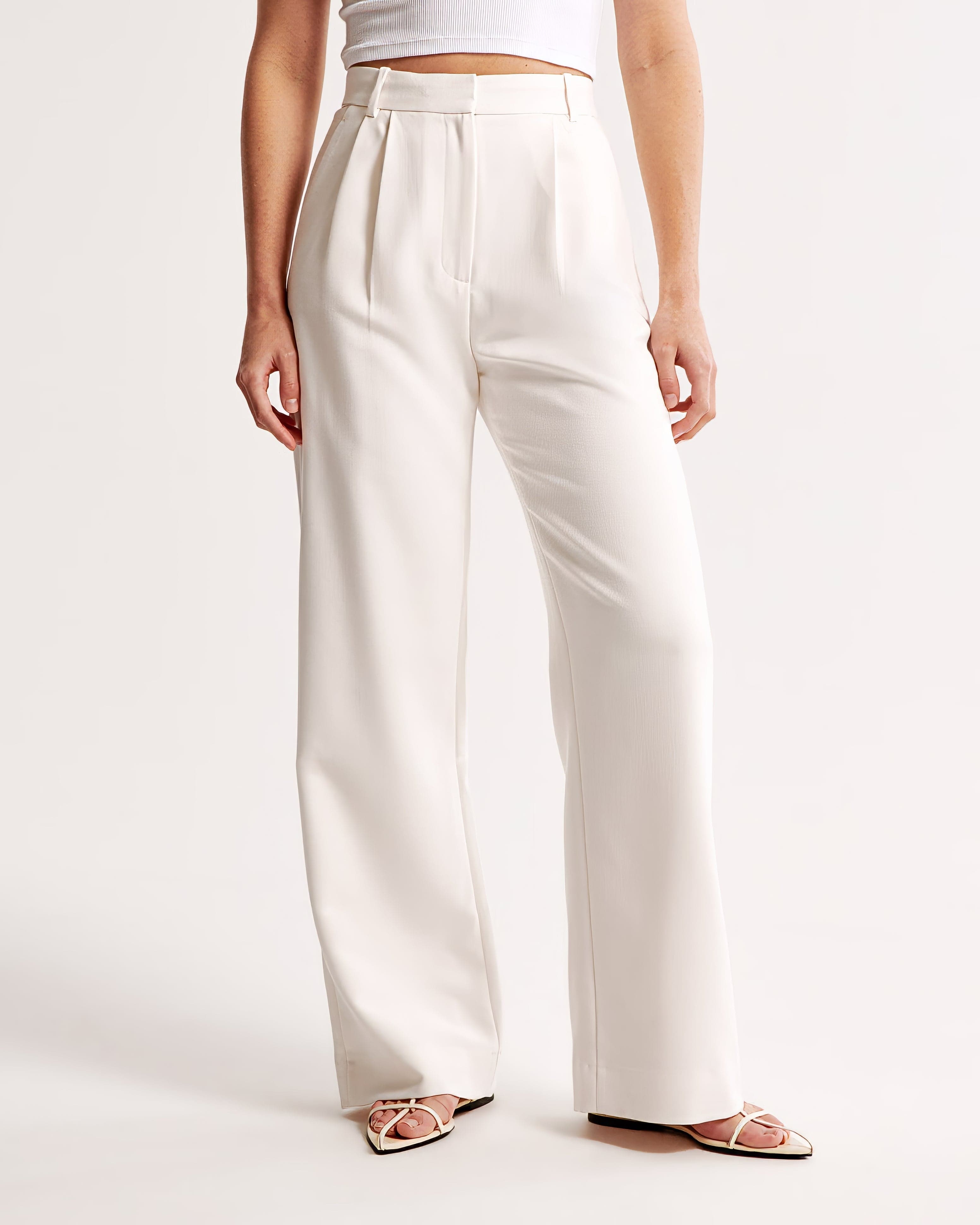 Mubilux Elize - Pantalon détaillé avec jambes larges