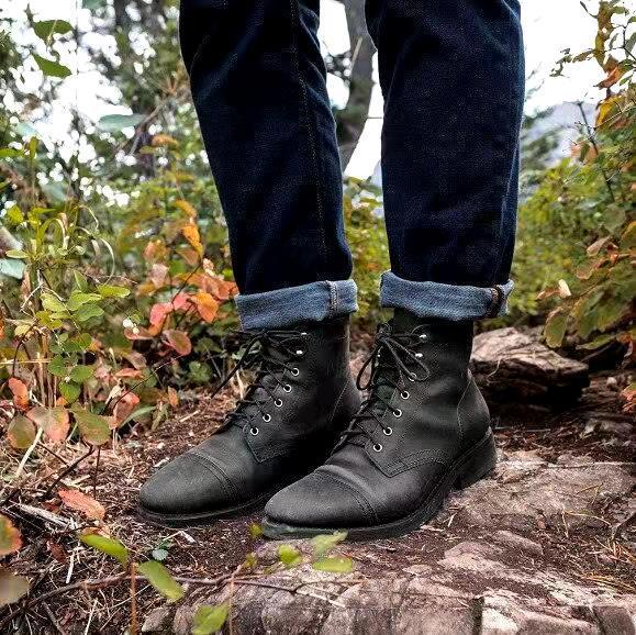 Sven - Veterschoenen voor heren in retrostijl met modern comfort